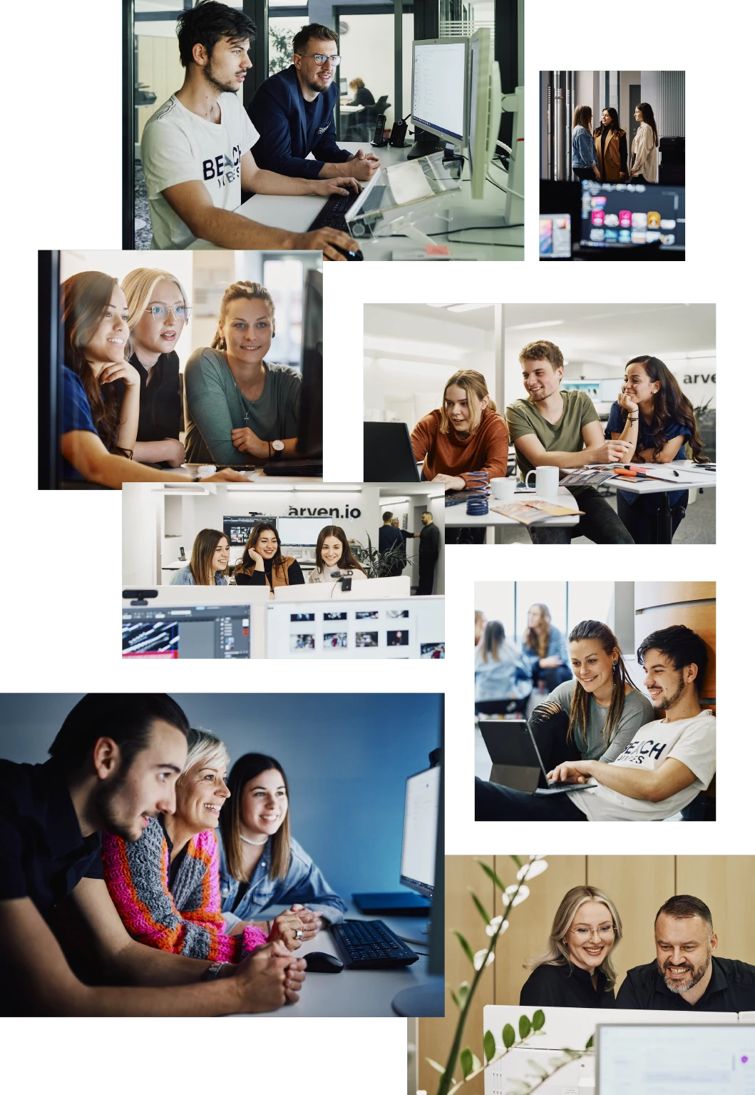 Das starke arven.io-Team
