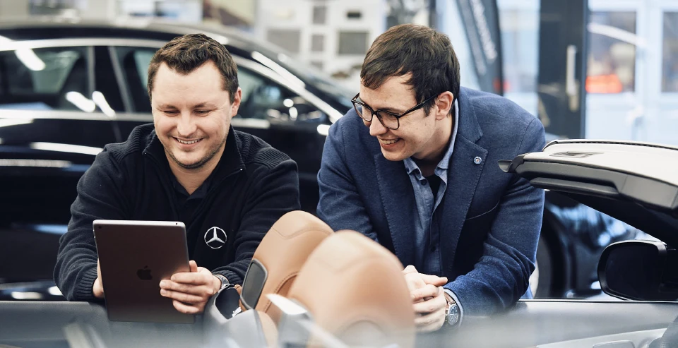 Die Bildwelt des arven.io Kunden Mercedes-Benz-Autohaus Kalbacher