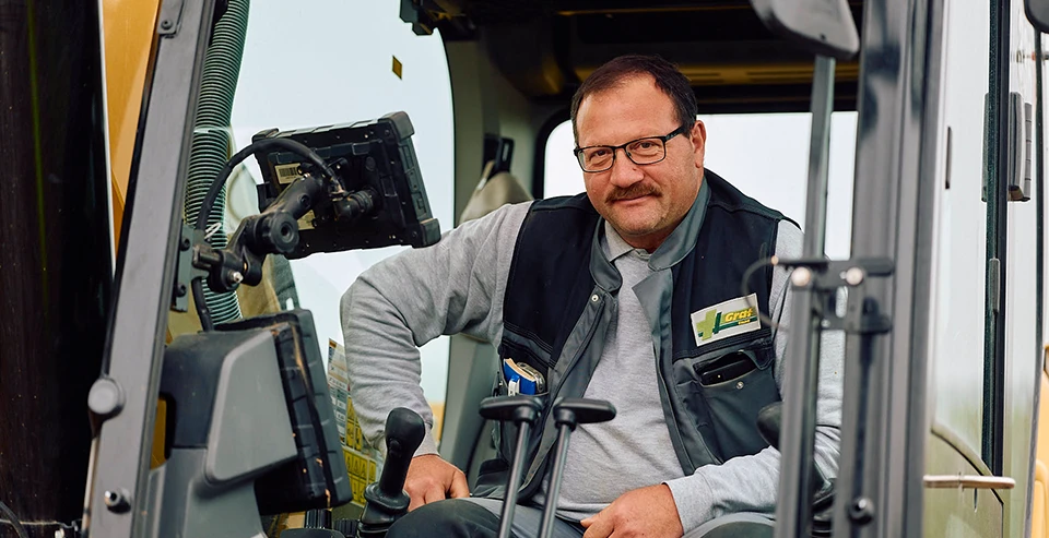 Die Bildwelt des arven.io-Kunden Graf Tief- und Straßenbau