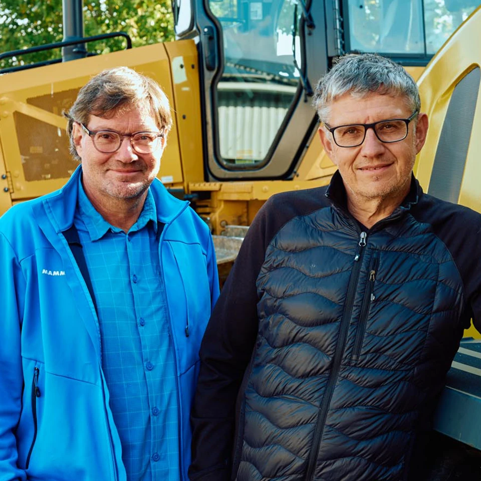 Geschäftsführer bei Graf Tief- und Straßenbau, Andreas und Simon Graf
